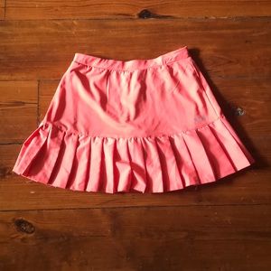 Fila Pleated Coral Tennis Skirt